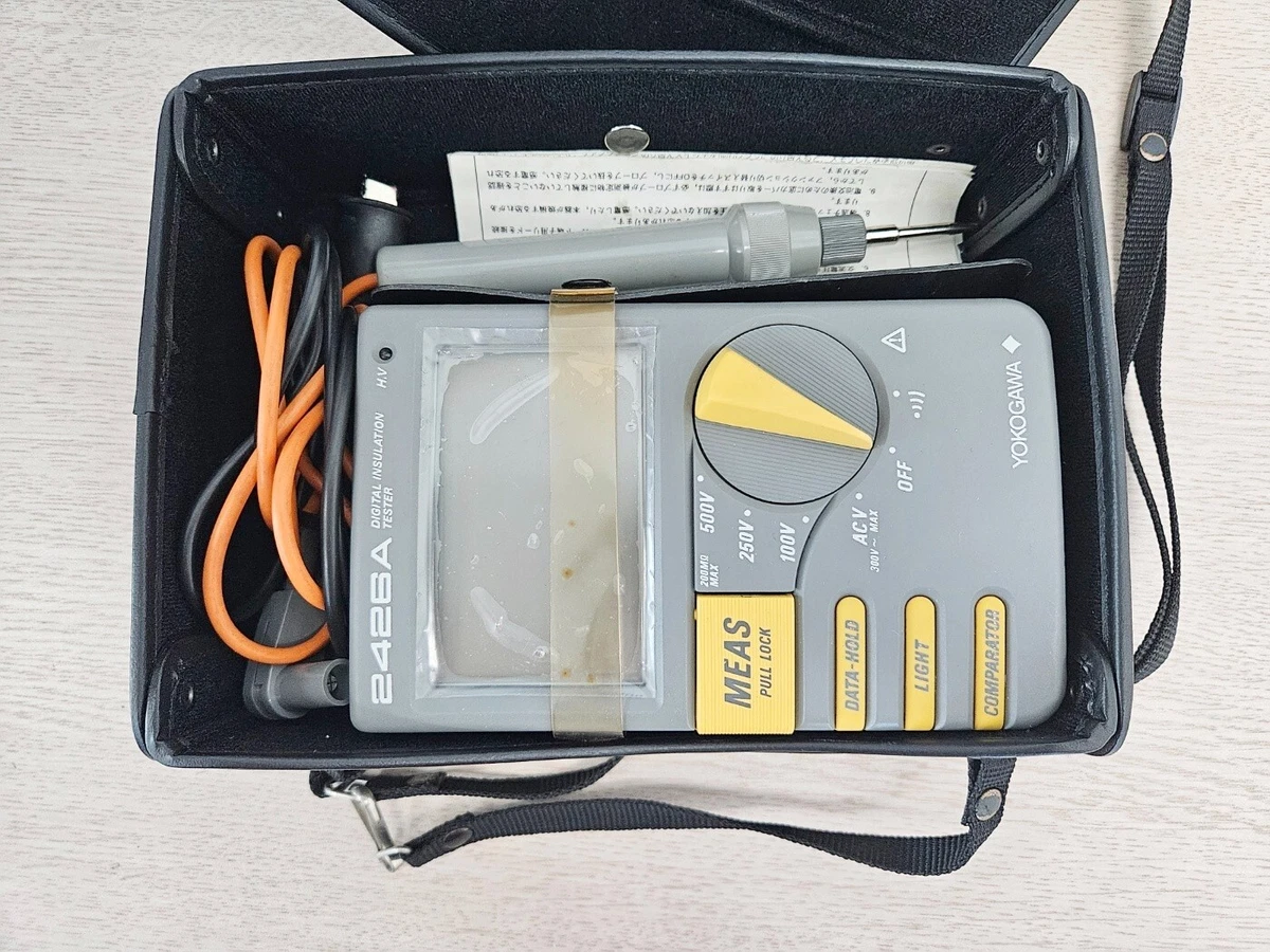 YOKOGAWA 2426A INSULATION RESISTANCE TESTER, 54 OFF
