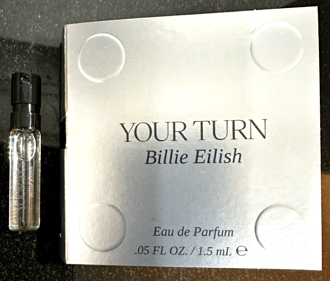 YOUR TURN BILLIE EILISH EDP Women's Spray Sample 0.05 Fl. Oz./1 .5