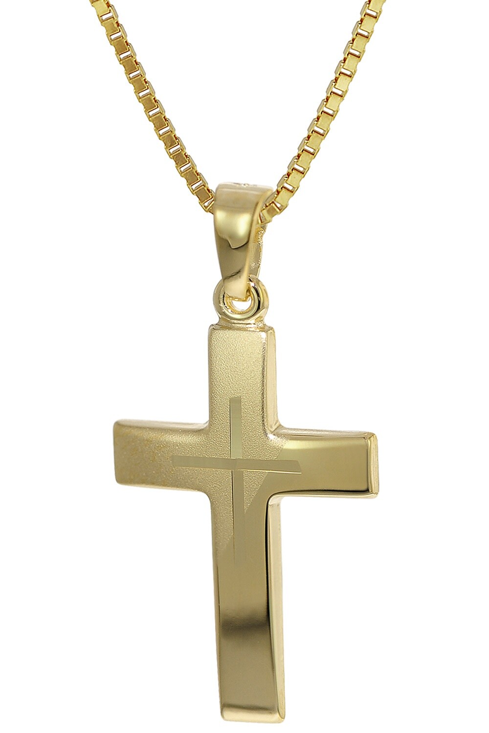 МОДНЫЙ Кройц-Анхенгерское золото 333 пробы золотая накладка на Зильбер-Гальскетте 35790 23290₽