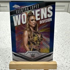 2025 Topps Chrome WWE Elektra Lopez Women’s Division Blue /150🔥