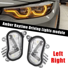 Pair Yellow CSL DRL Module For BMW F80 M3 F82 M4 F32 F36 F86 LCI Headlight