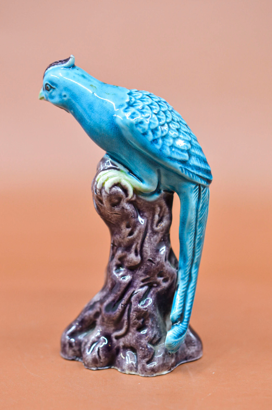 Antique, Chinese, porcelain bird figurine, 5 inches tall eBay