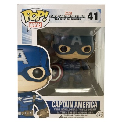 アメコミ Funko POP Marvel Captain America 41 Funko Pop! Marvel The Winter Soldier #41 Captain American Vinyl