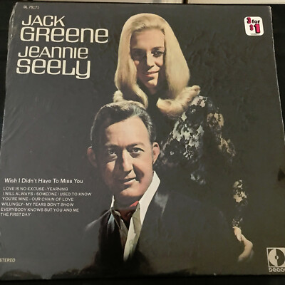 SEALED JACK GREENE JEANNIE SEELY Decca DL 75171 Country Lp vinyl Disc Record