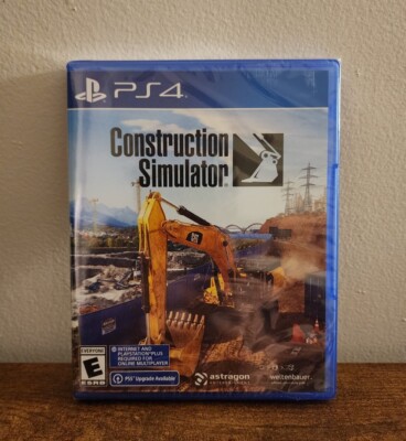 Construction Simulator Sony PlayStation 4 PS4 ASTRAGON BRAND NEW & SEALED