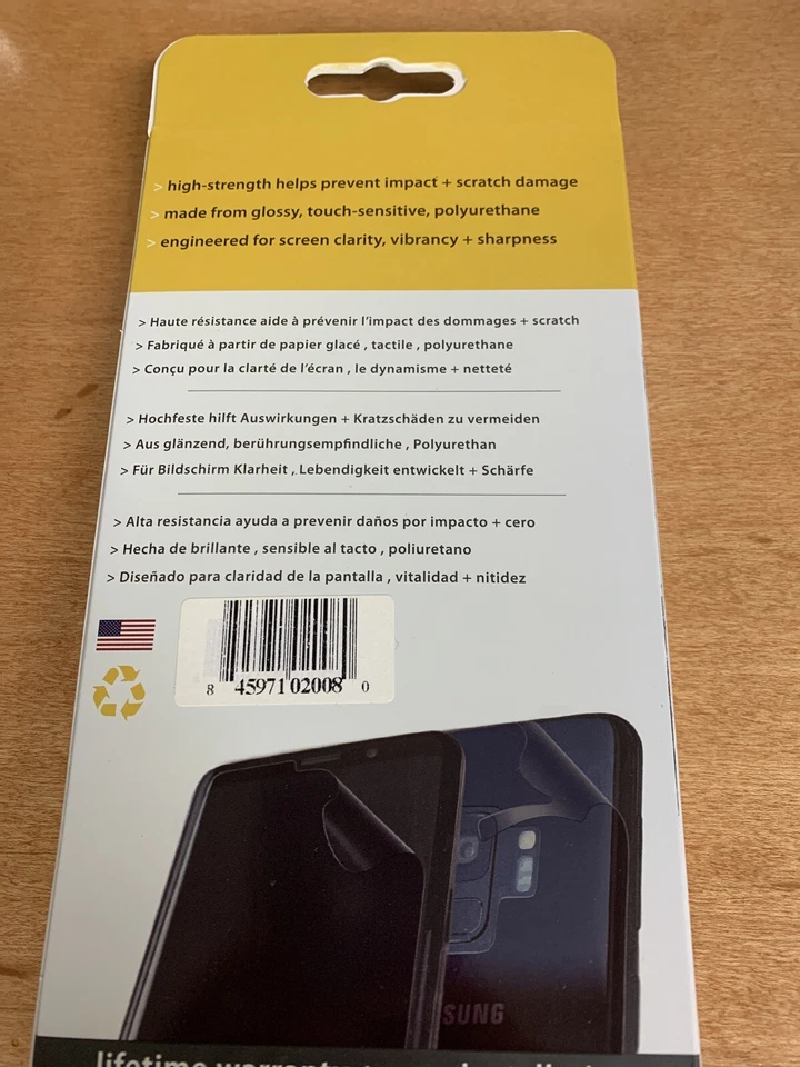 Película protetora Wrapsol mais forte para Samsung Note 8 - Imagem 4 de 4