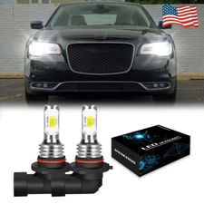 For Chrysler 300 2016-2021 - 2X 9005 Front LED Headlights Bulbs High/Low Beam