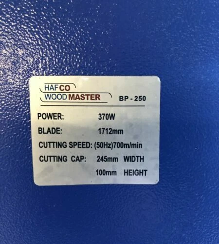 Replacement Drive Belt for BP-250 Hafco 10" Band Saw BP250 Poly Drive Belt B19F - Picture 29 of 34