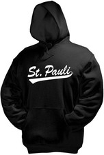 ST. PAULI Kapuzenpullover, schwarz