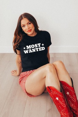 Most Wanted Cowboy T-Shirt, Western T-Shirt, Western Bachelorette T-Shirt