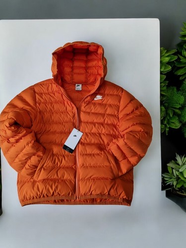 Nike Junior Orange Padded Jacket - Picture 2 of 5