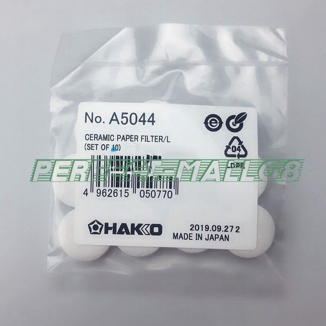 10pcs for HAKKO Ceramic Paper Filter A5044 Replacement to A1033 for