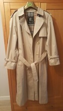 Womens Harrods Burberry Trenchcoat - Size 14 Long