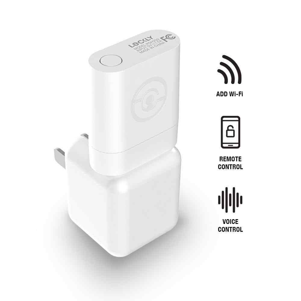 Secure Link wi-fi Adapter for Lockly smart locks for plug-and-play remote contro