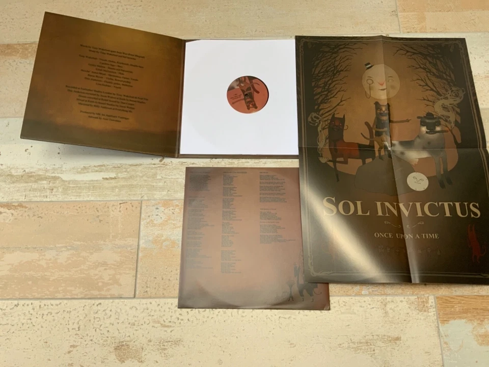 Sol Invictus once upon a time Vinyl LP Black Gatefold Ltd Edition Death In June - Image 2 of 4