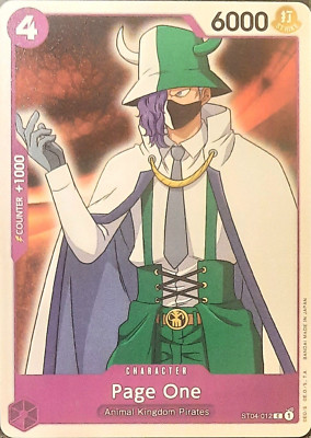 One Piece TCG - Einzelkarte - ST04-012 Page One C/EN/NM