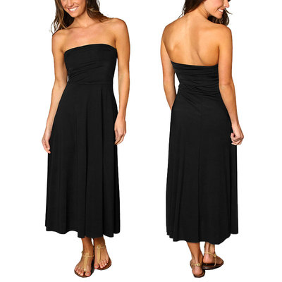 convertible skirt strapless dress