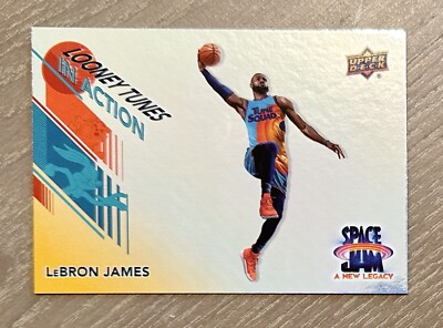 2021 Upper Deck Spece Jam 【LeBron James】 2021 Upper Deck Space Jam A New Legacy Lebron James Jersey