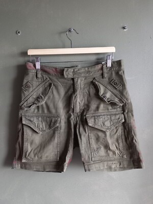 Vintage Dsquared2 '' REBEL '' Khaki shorts