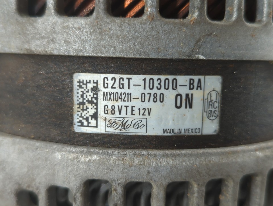 Edge Alternator 2015-2018 Ford Edge Alternator Generator Charging Assembly Engine Oem ...