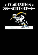 Composition Notebook: Wild Wing 1990s Retro NHL Nhl, Journal 6 x 9, 100 Page Bla