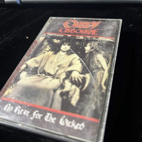 Ozzy Osbourne No Rest for the Wicked Cassette Tape 1988 CBS Records Vintage - Picture 7 of 7