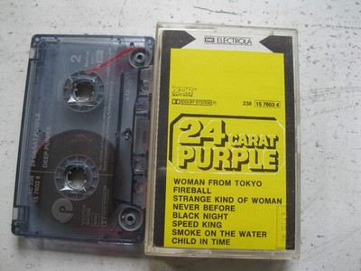 MC Tape Kassette Deep Purple - 24 CARAT PURPLE