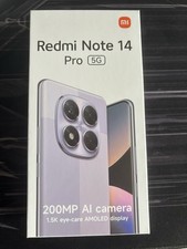 Xiaomi Redmi Note 14 Pro 5G Smartphone, Schwarz, 256 GB