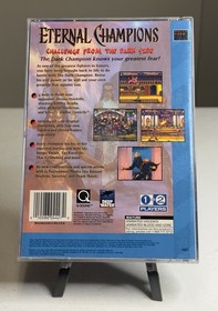 Eternal Champions: Challenge From the Dark Side (Sega CD, 1994) CIB, Reg. Card
