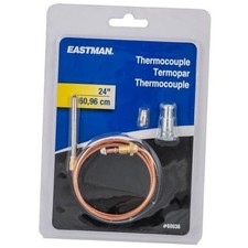 24 Inch Gas Thermocouple, Stainless Steel Head, 60036 - For furnace and 24 in.