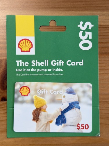 Shell Gift Card - Physical Card - $100 Value | eBay