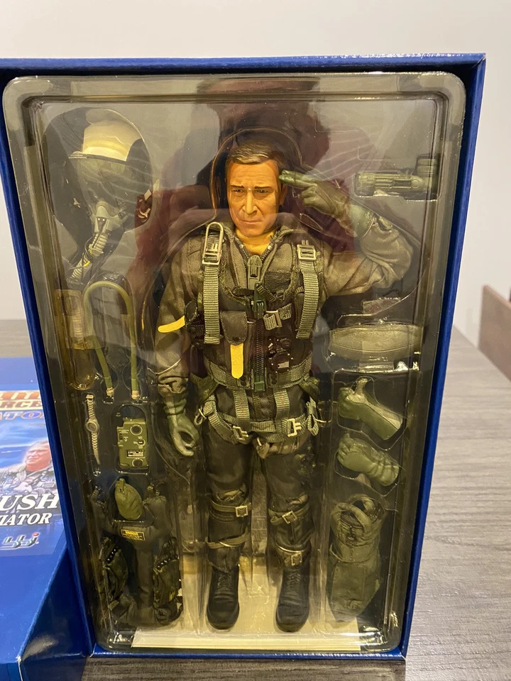 Figura Articulada Coleccionable Elite Force Aviator George W. Bush Escala 1/6 NUEVO Foto 2 de 4