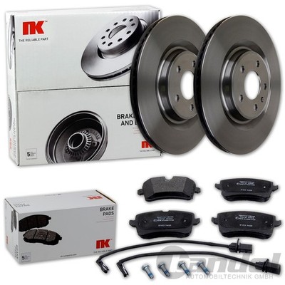 NK BREMSSCHEIBEN 330mm + BELÄGE HINTEN passend für AUDI A6 A7 4G C7 auch Allroad