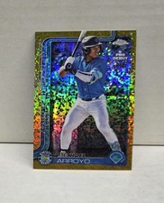 MICHAEL ARROYO 2025 Topps Pro Debut Chrome MINI DIAMOND GOLD REFRACTOR ~ #'d /50