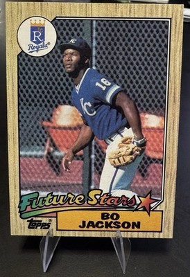 1987 Topps Bo Jackson #170 Future Stars Kansas City Royals Rookie Era