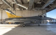 Lockheed Martin F-16 Fighting Falcon 849th AMXS Mahogany Model Large Scale 1/32