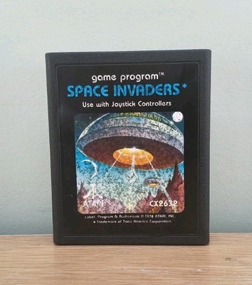 Space Invaders - Atari 2600 PAL - Game Cartridge Only - Original Black Label