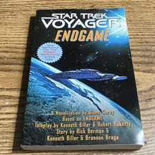 Star Trek Voyager Endgame by Diane Carey Paperback 2001 Science Fiction Novel
