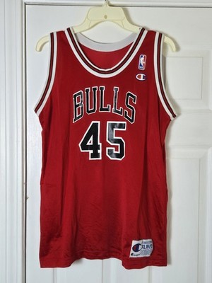 VTG 90's Michael Jordan Chicago Bulls #45 Champion Jersey