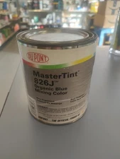 1 U.S. Quart Dupont Cromax Axalta MasterTint 826J Organic Blue Mixing Color