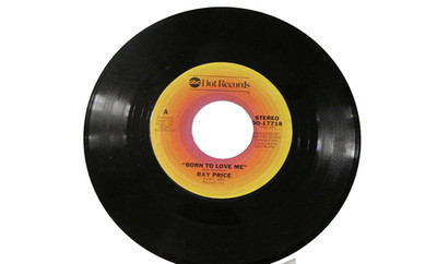 45 RECORD - RAY PRICE - BORN TO LOVE ME              