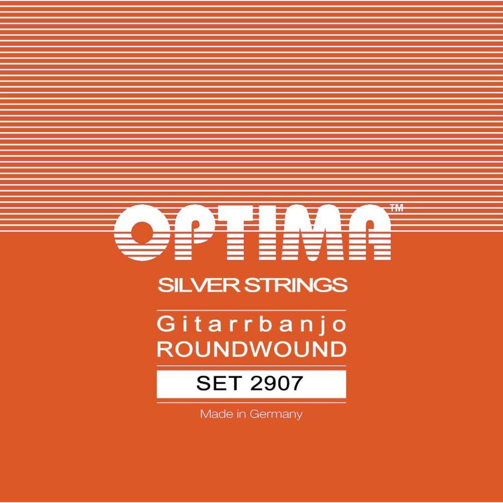 Банджо Optima Saiten 2907 12-47 с 6-струнной петлей на конце 2790₽