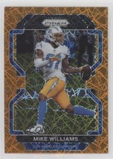 2021 Panini Prizm Lazer Prizm Mike Williams #167 0r93