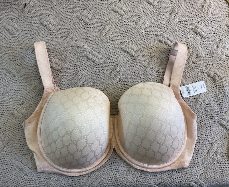 Soma Stunning Support Underwire Full Coverage Geo Lace Bra 40G Hush