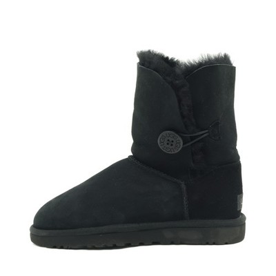 UGG Damen Classic Mini II Winterstiefel Schwarz Knöchelhoch Stiefeletten EU 38
