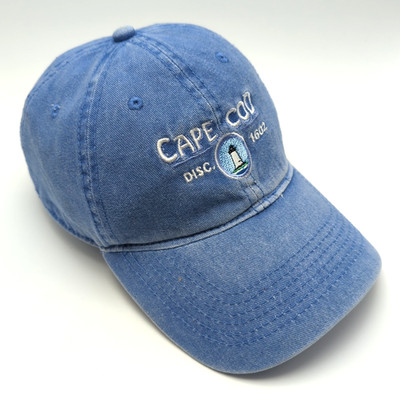 Cape Cod hat blue adjustable strap-back cap