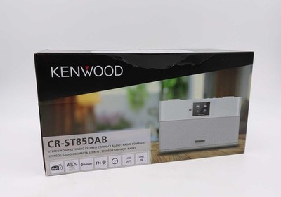  Kenwood CRST85DAB-W weiß DAB+ Radio (Mit Bluetooth, Fernbedienung, UKW) 