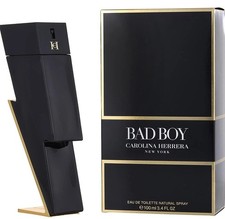 Bad Boy by Carolina Herrera 3.4 oz EDT Cologne for Men New In Box