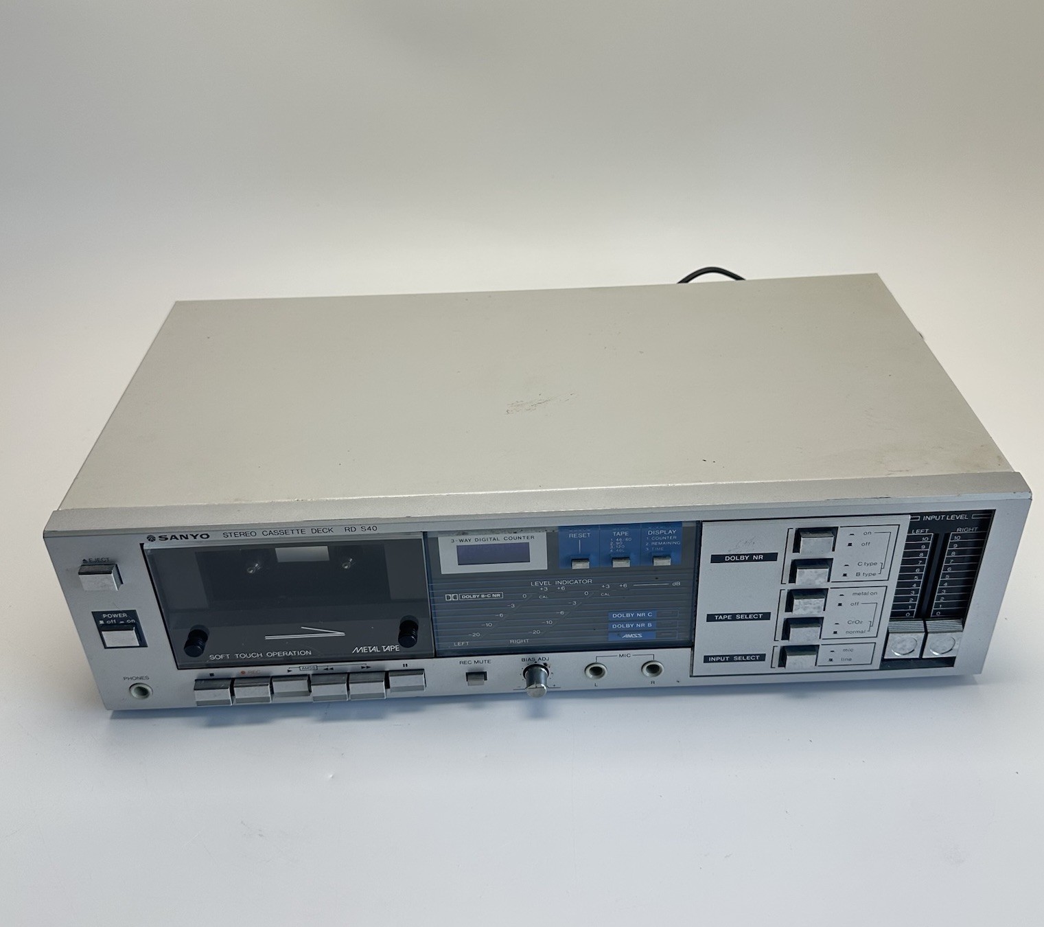 Sanyo RD-S40 vintage audio equipment - eBay listing photo 1