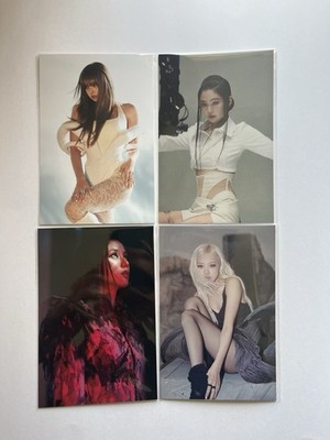 Blackpink [DEADLINE] LA Offical Pop-up Photocards 4EA (SIZE LIKE A